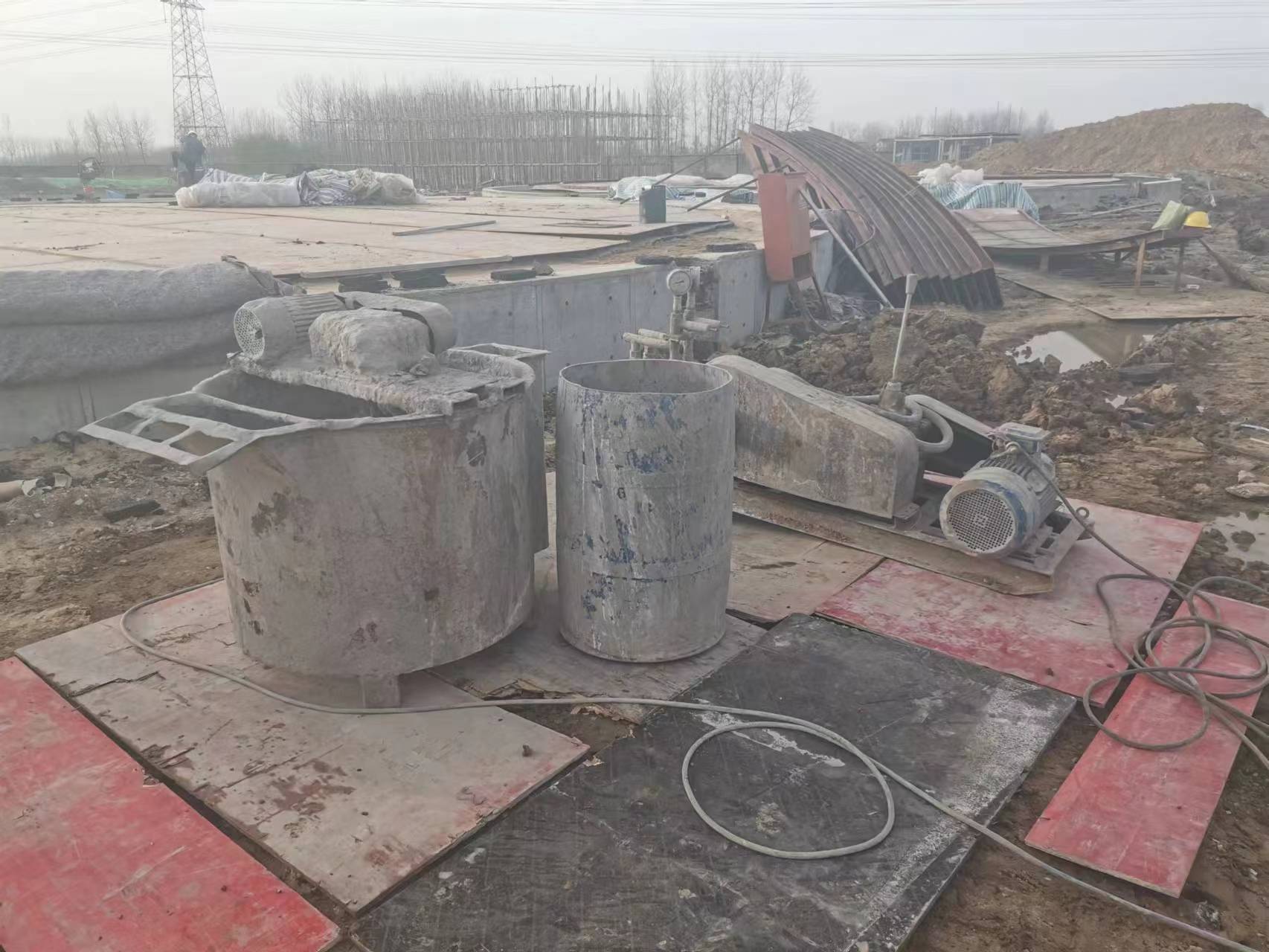 肃北设备基础注浆