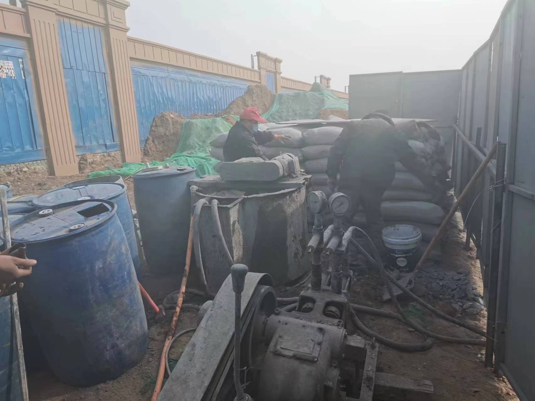 肃北房屋下沉注浆