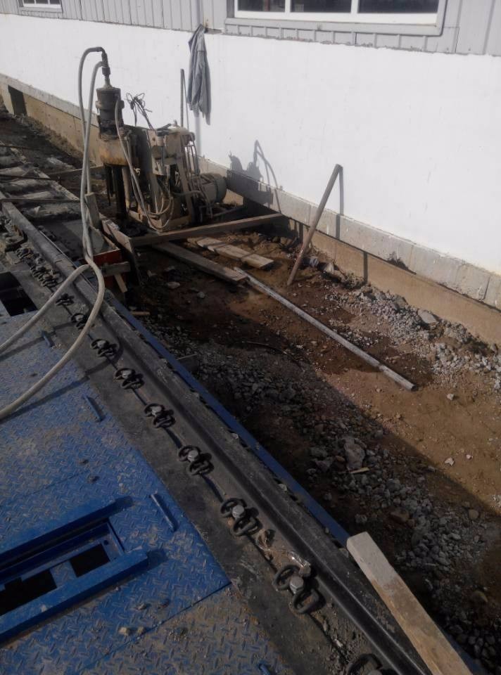 肃北注浆治理铁路高路基沉陷病害